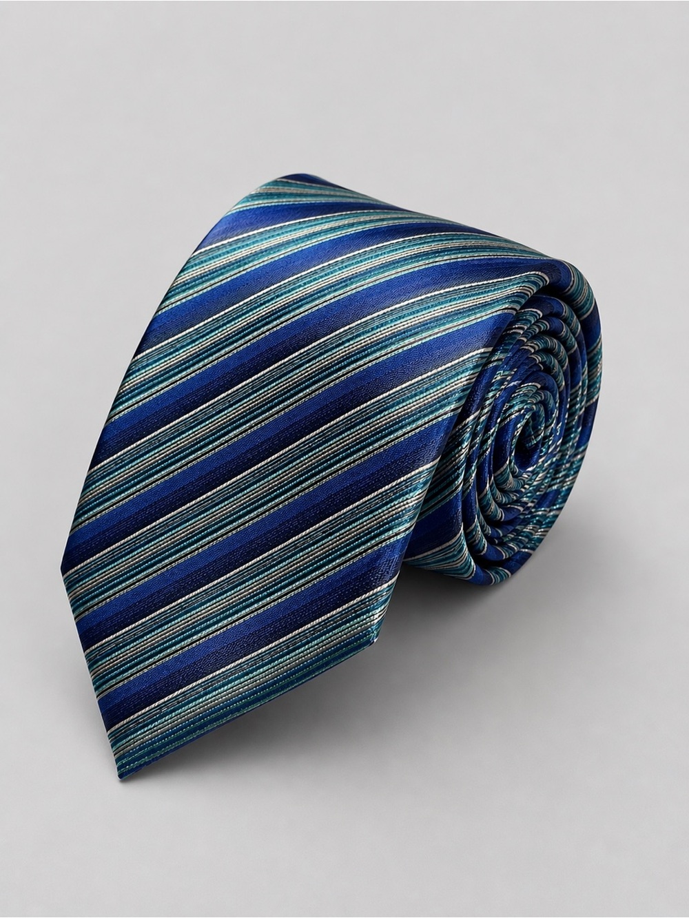 Van Heusen Silk Tie Handmade Quiet Luxury Career Professional Wedding Formal